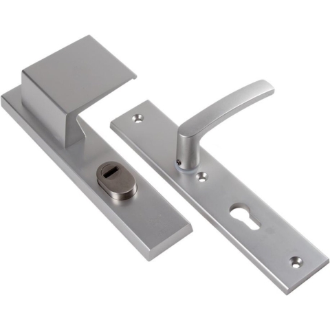 AMI Veiligheidsbeslag 251/50/15 Kt 72 Deurdikte 90/80 Re Deurkruk 332 Profielcilinder 72 F1Deurdikte 38/42 Mm - 891435