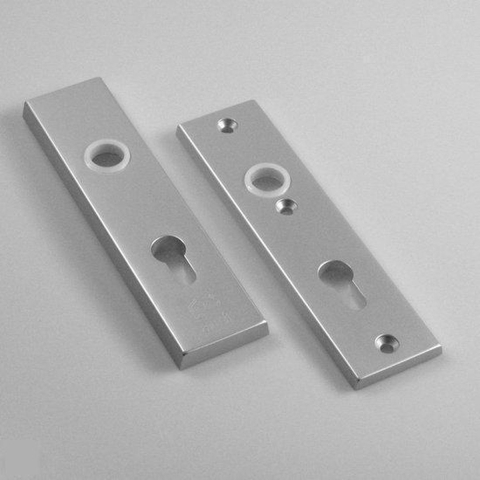 AMI Veiligheidsbeslag 193/50 Buiten Zkrg Profielcilinder 55 Binnen Profielcilinder 55 F2 Deurdikte 38/42 Mm - 831093