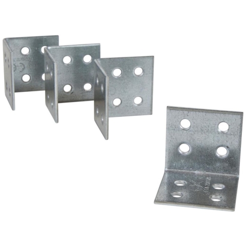 Waelbers Versterkingshoek 40x40mm p.4st KVP, blauw verzinkt - 20 Stuk(s) - 4311KVP.24