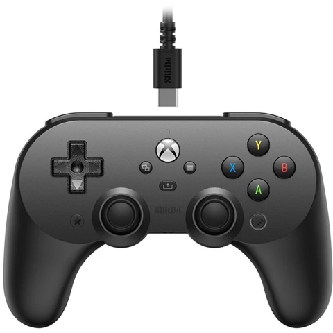 8BitDo Pro 2 Wired Xbox Gamepad - Black (Hall Effect)