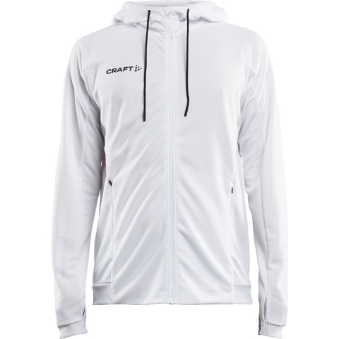 Craft 1910159 Evolve Hood Jacket Jr - White - 134/140