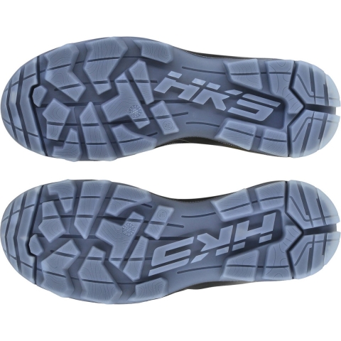 HKS Werkschoen Pioneer S3S Hoog + KN | Zwart/Groen | Maat 40 - 4040005163405