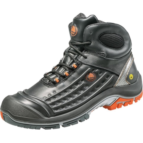 Bata Werkschoen Vector Hoog S3 + KN | Zwart/Oranje | Maat 37 - 00.017.026.37