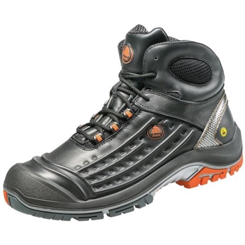 Bata Werkschoen Vector Hoog S3 + KN | Zwart/Oranje | Maat 43 - 00.017.026.43