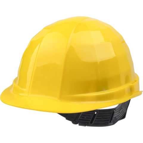 Wolfcraft Veiligheidshelm | Geel | 1 stuk - 4966000