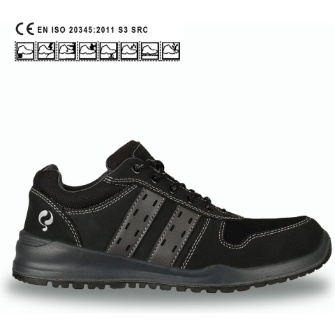 Quick Werkschoen Sport Zwart Laag QS0921 S3 | Zwart | Maat 41 - 8718591550881