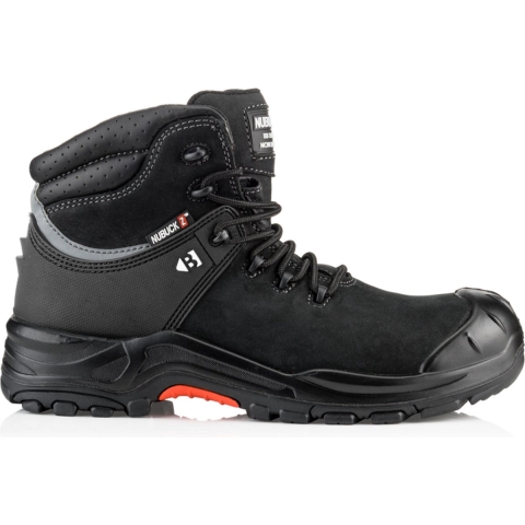 BuckBootz Werkschoen Nubuckz NKZ102BLK S3S 2.0 | Zwart | Maat 44 - 5055138023136
