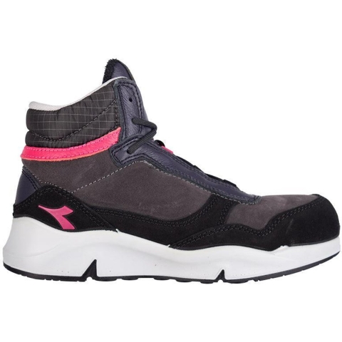 Diadora Werkschoen Athena Mid 179901 S3L | Nine Iron/Raspberry (D0458) | Maat 42 - 8053607443529