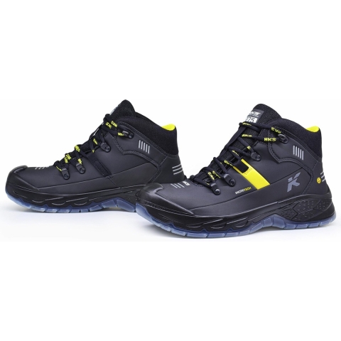 HKS Werkschoen RS 275 S3 | Zwart/Geel | Maat 43 - 00.162.113.43