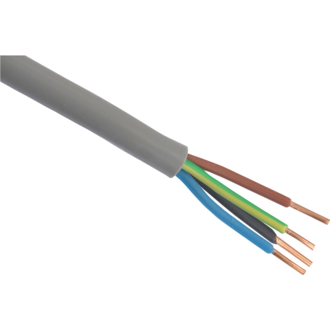 Q-Link Buitenkabel | YMVK | DCA | 4 x 2.5 mm² | 25 m | Grijs - 01.266.48