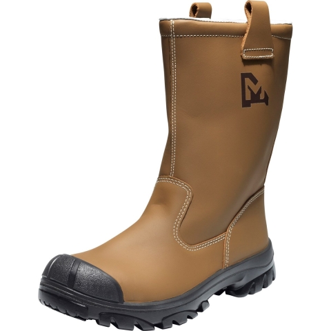 EMMA Werkschoen Mento Hoog S3 | Bruin (D) | Maat 43 - 11.148.064.07