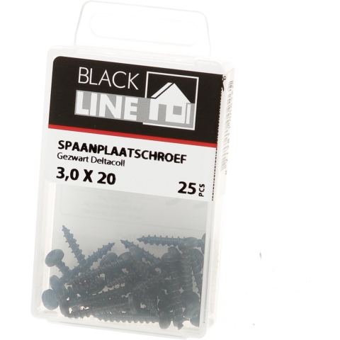 Waelbers Blackline spps PK TX10 3,0x30mm - 25 Stuk(s) - 981147.09