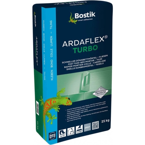 Bostik Ardaflex Turbo | Grijs | Papierzak 25 kg - 30604737