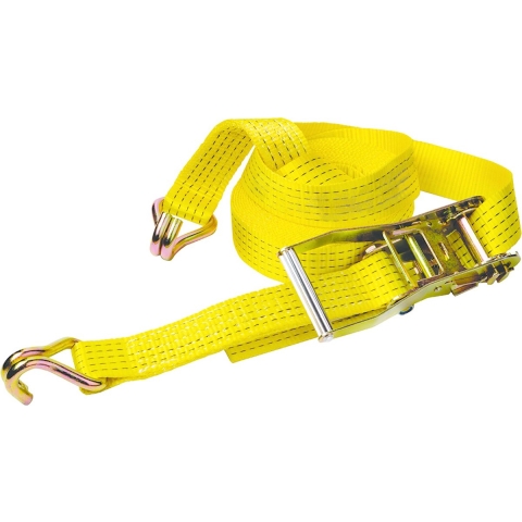 Delta 2-delige sjorband met ratel | volgens EN 12195-2 | 9 m | 50 mm - CO.SB.050.09.2.K.GE CO.SB.050.09.2.K.GE