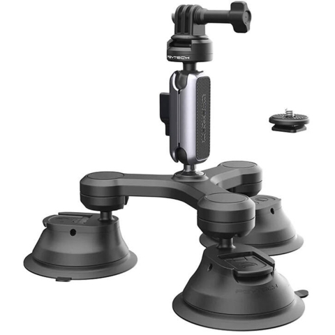 PGYTECH CapLock Three-arm Suction Mount | Mounts | 6976100482371