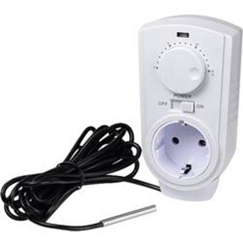 interBär Kamerthermostaat Tussenstekker 5 tot 30 °C