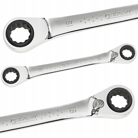 Expert by Facom 4-in-1 Ratelringsteeksleutel | 16, 17, 18, 19 mm - E110945