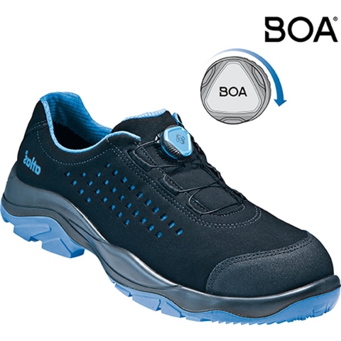 Atlas Werkschoen SL 940 2.0 BOA Laag S1 | Zwart/Blauw | Maat 40 - 00.012.102.40