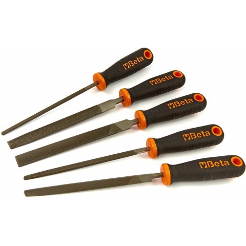 Beta basterd vijlen, 6", kunststof handgreep 1719BMD6/M - 017190197