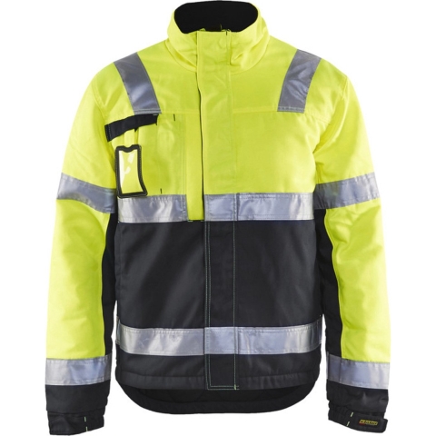 Blåkläder Winterjas High-Vis 48621811 | High Vis Geel/Zwart | Maat 3XL - 7330509370827