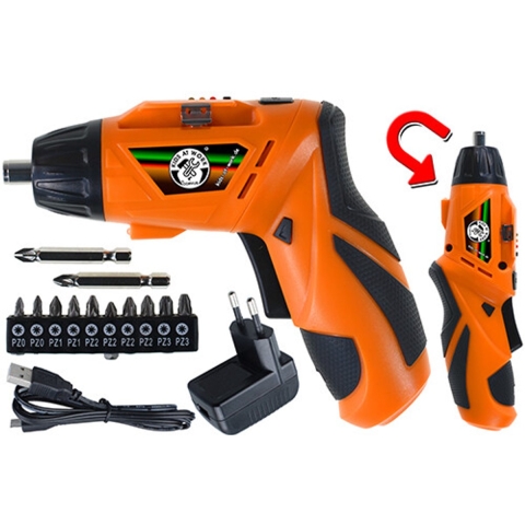 Vedes A600679 Kids at Work accu-schroefboormachine lith. NIEUW