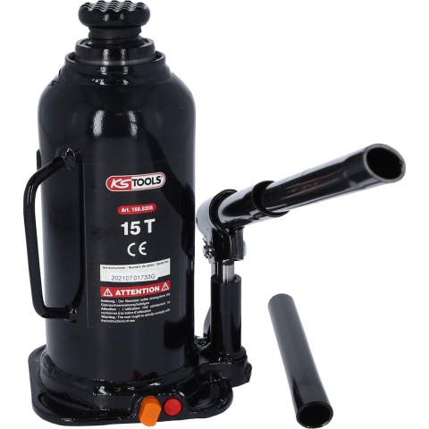 KS Tools Hydraulische flessenkrik 15 t