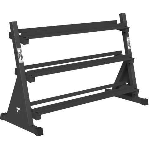 Tunturi Platinum Hex Rubber Dumbbell Rek