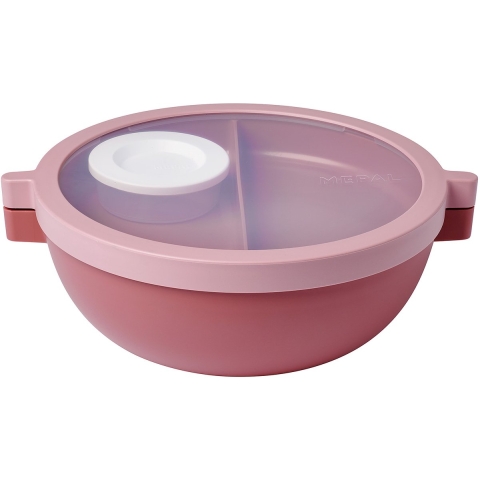 Basic Bento lunchbowl Mepal Vita - Vivid mauve - met eigen ontwerp bedrukken