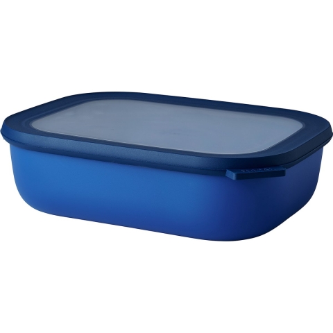 Mepal Multikom Cirqula rechthoekig 2000 ml - Vivid blue