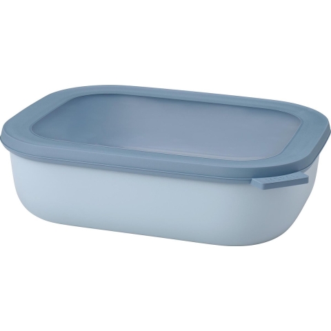 Mepal Multikom Cirqula rechthoekig 2000 ml - Nordic blue