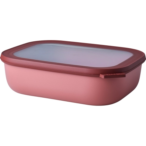 Mepal Multikom Cirqula rechthoekig 2000 ml - Vivid mauve