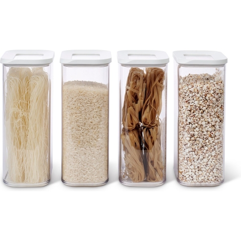 Mepal Set bewaardoos Modula 4-delig (4x 2000)- wit