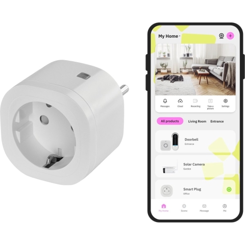 omajin Smart Plug - Slimme Wifi Stekker - Wit