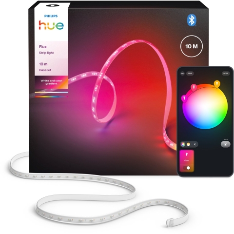 Philips Hue Flux Gradient Lightstrip - 10m - Wit
