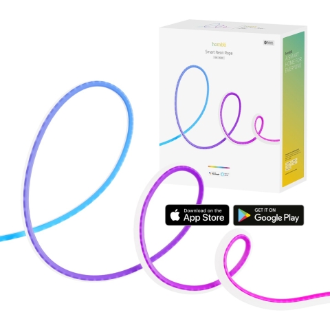 Hombli Neon Rope - 5m RGBIC - Wit