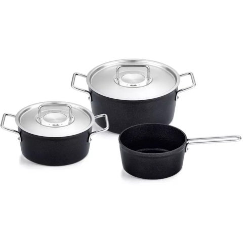 Fissler Adamant 156-114-03-000-0 3-delige pannenset
