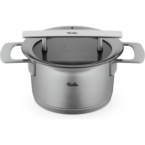 Fissler Phi Collection 016-113-16-000-0 kookpan, 16 cm, 1.9L, glazen deksel