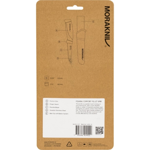 Morakniv Companion Fishing Comfort Fillet 090 vismes 12207