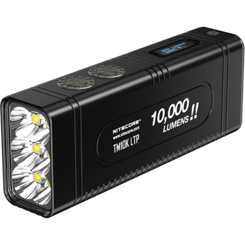 Nitecore TM10K LTP low temperature resistant oplaadbare zaklamp, 10.000 lumen