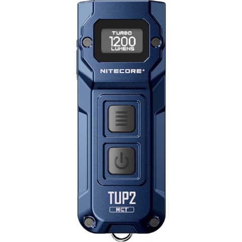 Nitecore TUP2 Cobalt Blue, oplaadbare sleutelhangerzaklamp, 1200 lumen