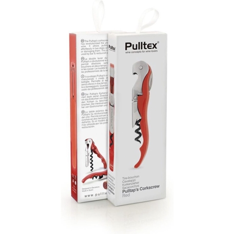 Pulltex Pulltap's Colour 109-133-00 Signal Red, kelnersmes