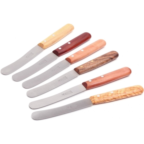 Robert Herder Buckels RVS set 6 ontbijtmessen