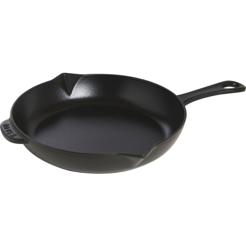Staub bakpan/koekenpan 26cm, zwart