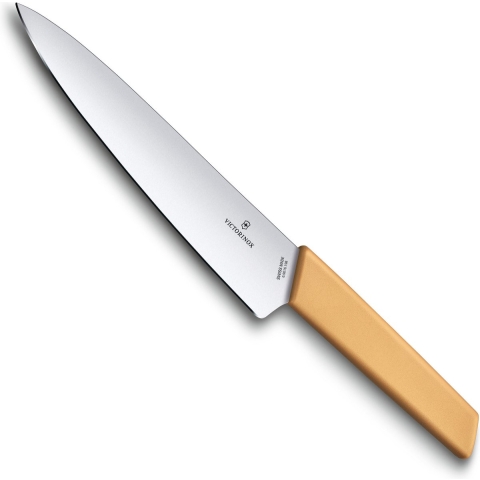 Victorinox Swiss Modern 6.9016.198B vleesmes 19cm, geel