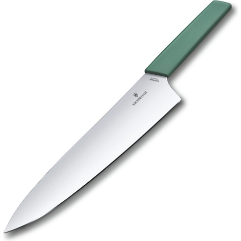 Victorinox Swiss Modern 6.9016.2543B vleesmes 25cm, lichtblauw