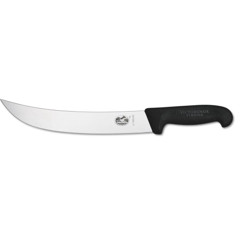 Victorinox Fibrox Pro Cimeter / slagersmes 25 cm, 5-7303-25