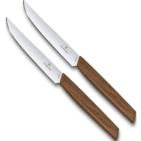 Victorinox Swiss Modern steakmessen 12 cm, set van 2