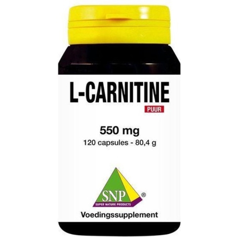 SNP L Carnitine 550 mg puur 120 capsules