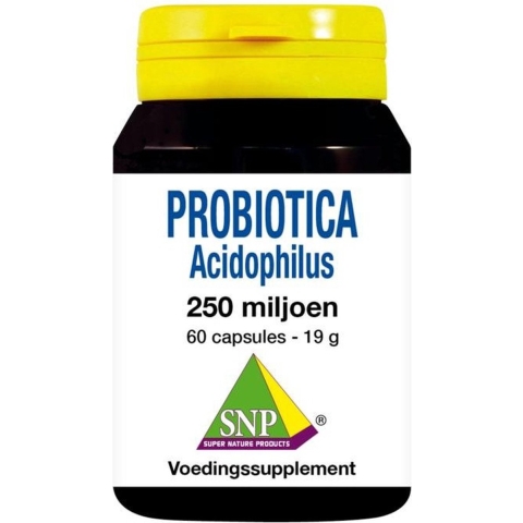 SNP Probiotica acidophilus 250 miljoen 60 capsules