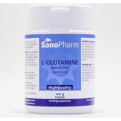 Sanopharm L Glutamine 100 gram